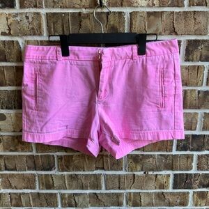 STYLUS Pink Bermuda Shorts Casual Cotton Blend
